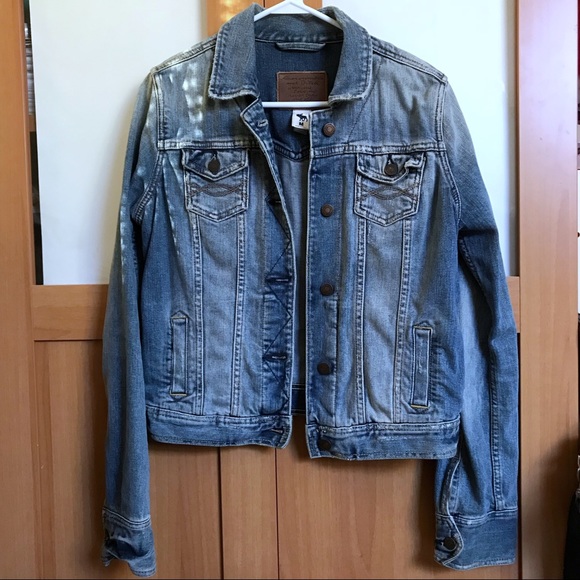 Abercrombie & Fitch Classic Demin Jean Jacket Med - Picture 2 of 3
